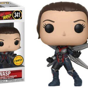 The Funko Pop! Marvel Wasp (Unmasked) #341 Chase NIB